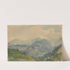 View from Gęsia Szyja Peak in the Tatra Mountains (1892) by Wojciech Gerson