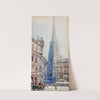 View from Graben to St. Stephen’s cathedral (1909) by Franz Poledne