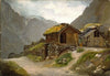 View from Gudvangen (1843)