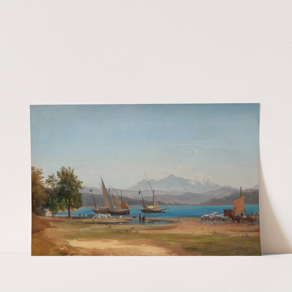View from La Spezia by Joseph Magnus Stäck