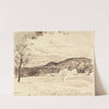 View from Mr. Sheppard&#039;s Window, The Ridge, Gloucestershire by John Linnell