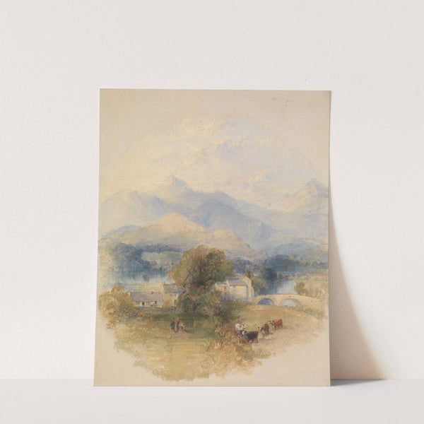 View from Mr. Southey&#039;s House, Keswick by Thomas Creswick