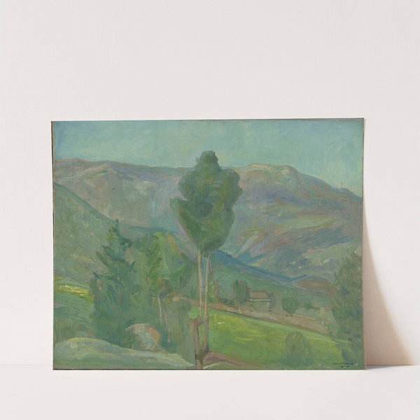 View from Seljord by Oluf Wold-Torne