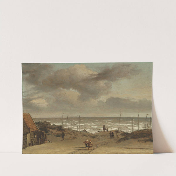 View from the Dunes out to Sea by Adriaen van de Velde