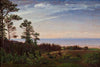 View from the northern coast of Zealand over Kattegat and Kullaberg