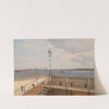 View from the Trekroner Battery with Copenhagen in the distance (1836) by Christoffer Wilhelm Eckersberg