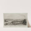 View from the Viaduct at the Pont-du-Jour, Panorama de la Seine (1870–71) by Maxime Lalanne