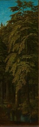 View in a Forest, outer right wing of a triptych — size preview