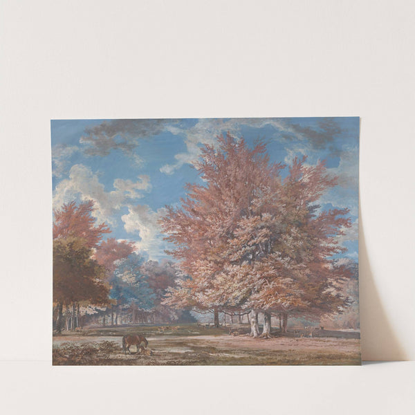 View in a Park by George Barret