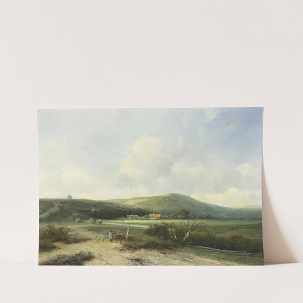 View in the Dunes by Johannes Franciscus Hoppenbrouwers