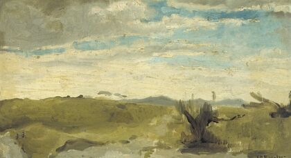 View in the Dunes near Dekkersduin, The Hague (c. 1875 - c. 1885)