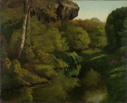 View in the Forest of Fontainebleau