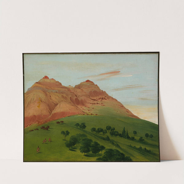 View In The Grand Detour, 1900 Miles Above St. Louis by George Catlin