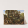 View in the Park of the Villa Chigi at Ariccia by Abraham Teerlink