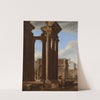 View in the Roman Forum by Viviano Codazzi