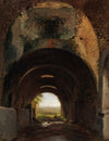 View in the Stables of the Villa of Maecenas, Tivoli
