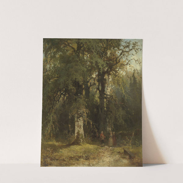 View in the Woods by Johannes Wernardus Bilders