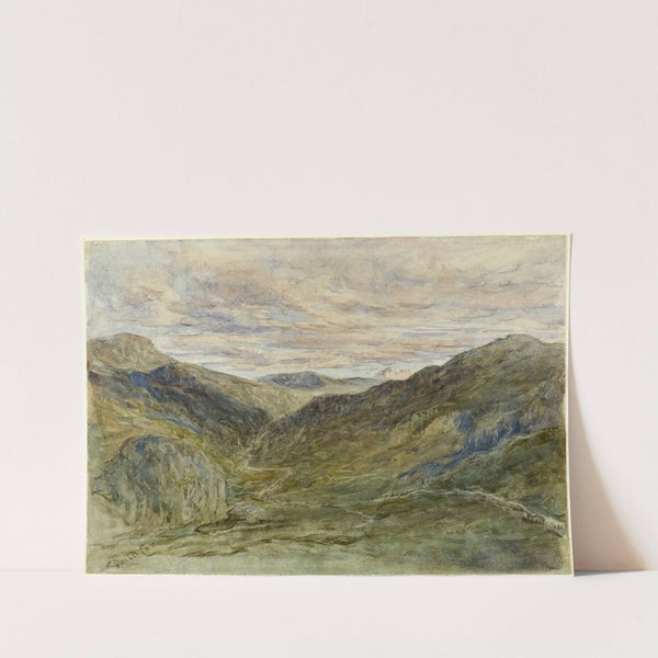 View in Wales by David Cox