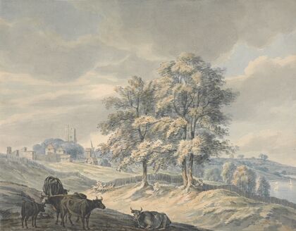 View looking towards St. Margaret’s, Rochester, Kent