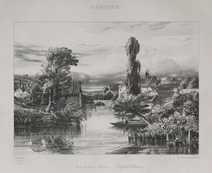 View near Alençon (1839)