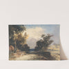 View Near Arundel Castle by Thomas Shotter Boys