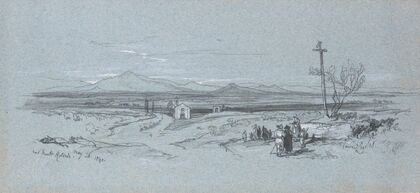 View Near Monto Rotondo, Italy  (1840)