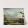 View north of Kronborg Castle (circa 1810) by Christoffer Wilhelm Eckersberg