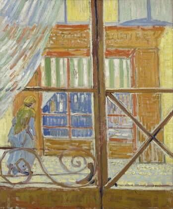 View of a butcher’s shop
