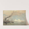 View Of A Harbor by Hendrik Willem Mesdag