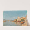 View of a Harbour in Summer by Henry Malfroy