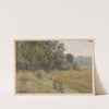 View of a meadow in the Oder valley (1850-1881) by Adolf Dressler