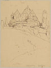 View of a Mediaeval castle in Mainberg, near Schweinfurt (1874)