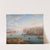 View of a Mediterranean harbour by Hendrik Frans Van Lint