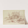 View of a ruin by Jacques Dumont