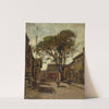 View of a Town Square with a Man by Paul Cornoyer