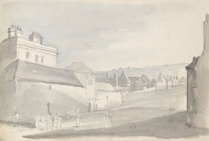 View of a Town Street