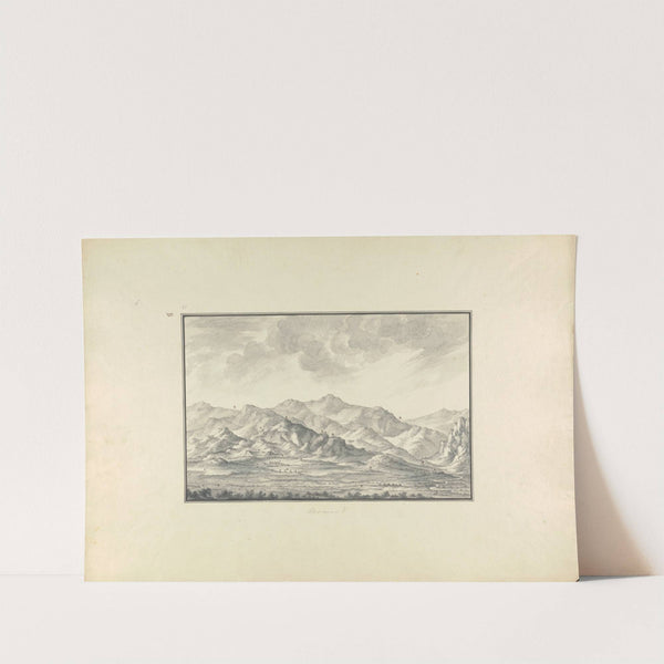 View of a Valley with Ruins at Sardis by Giovanni Battista Borra