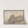 View of a Village alongside a River by Samuel Hieronymus Grimm