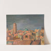 View of an Italian city by Franciszek Bartoszek