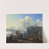 View of an Italian Port by Nicolaes Pietersz. Berchem