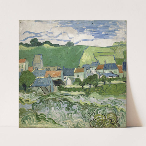 View of Auvers (1890) by Vincent van Gogh