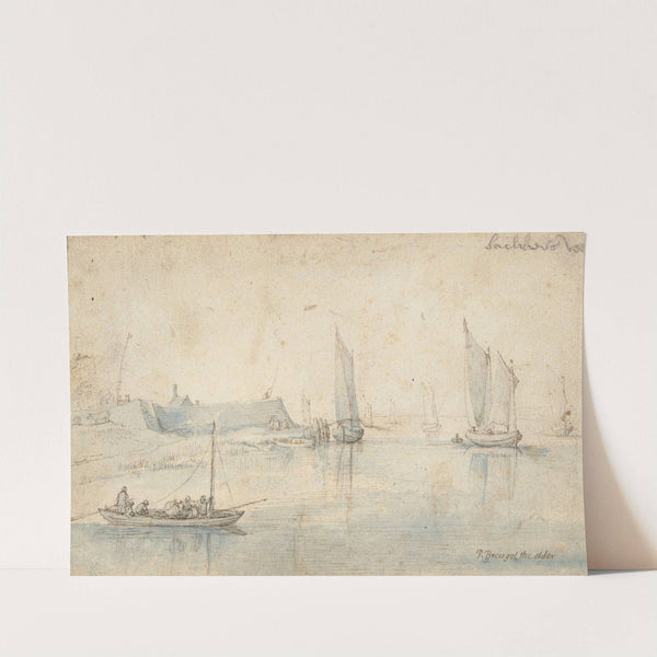 View of Bakkers Veer, Netherlands by Jan Brueghel The Elder