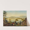 View of Blue Mountain Lake by Levi Wells Prentice