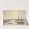 View of Bordeaux (mid to late 19th century) by Maxime Lalanne