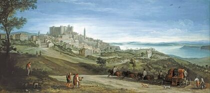View of Bracciano (early 1620s)