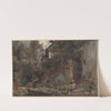 View of buildings on the Jedlica near Kowary (1850-1881) by Adolf Dressler