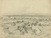 View of Centreville Va. Bull Run battlefield in the distance. Aug. 1863