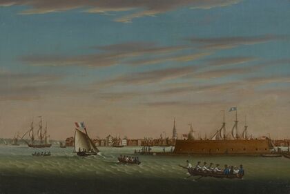 View of Charleston from the Harbor