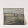 View of Christiansborg Palace. Late Autumn by Vilhelm Hammershøi