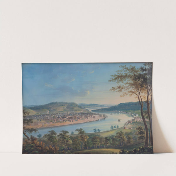 View of Cincinnati From Covington by John Caspar Wild